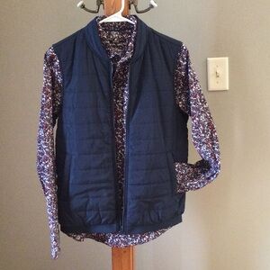 Mens quilted vest